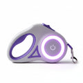 Pawzseek LED Retractable Dog Leash for Enhanced Nighttime Walks