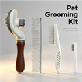 PetVibe™ 4-in-1 Professional Pet Grooming & Shedding Kit