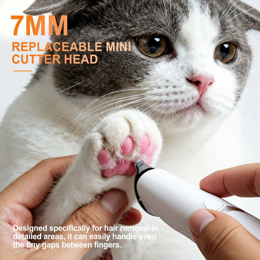 Professional 3-in-1 Pet Grooming Kit with Dual Trimmers, 15 Accessories, High-Speed 5800 RPM Motor, Rechargeable Battery, and Waterproof Design